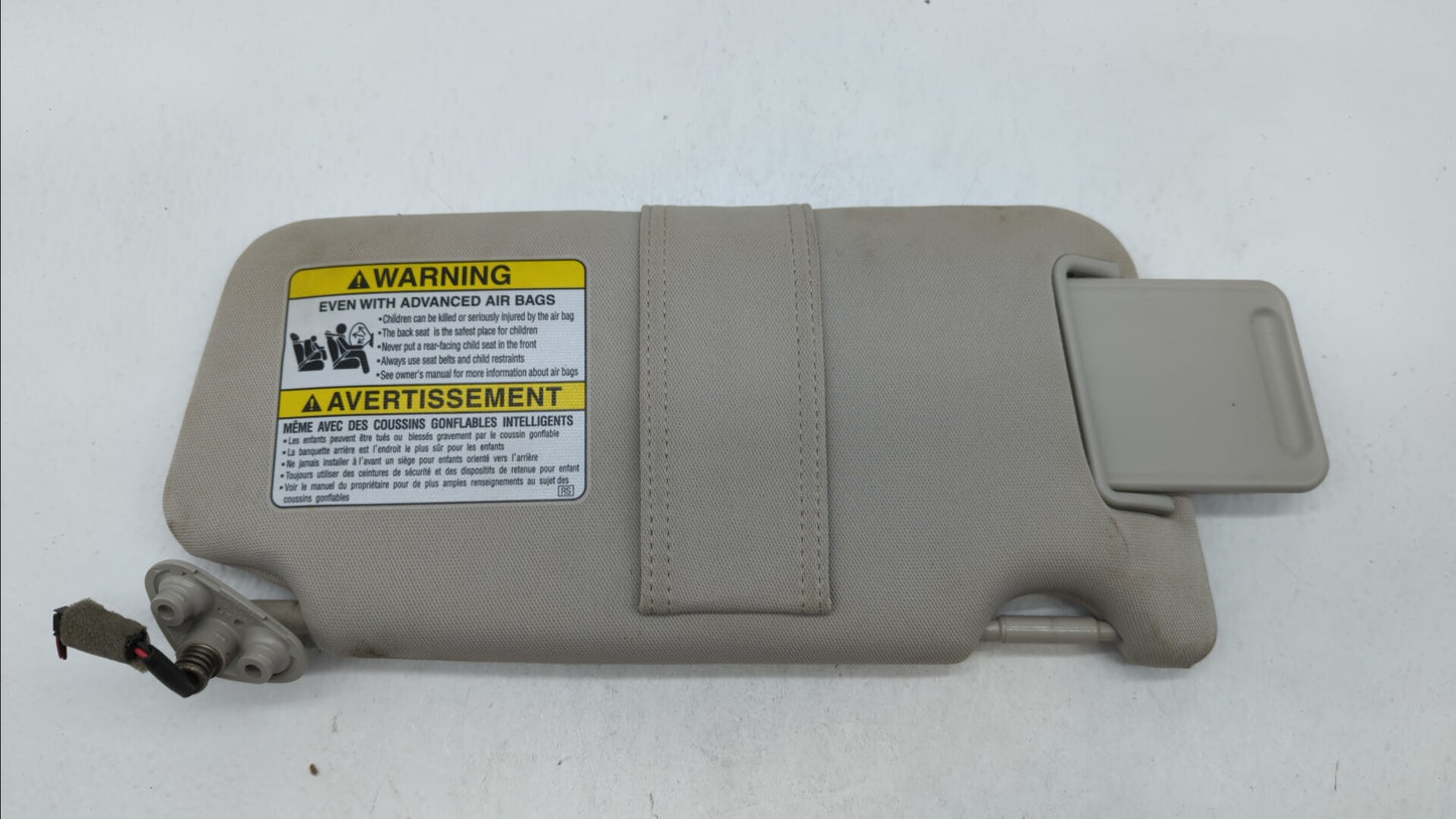 2010-2014 Subaru Legacy Sun Visor Shade Replacement Driver Left Mirror Fits Fits 2010 2011 2012 2013 2014 OEM Used Auto Part