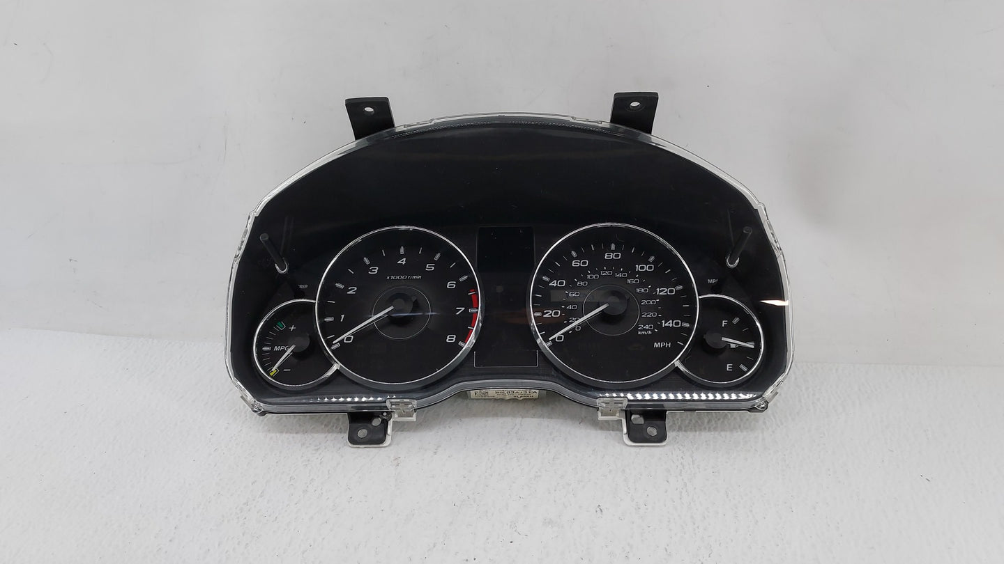2011 Subaru Legacy Instrument Cluster Speedometer Gauges P/N:85003AJ31A Fits OEM Used Auto Parts - Oemusedautoparts1.com