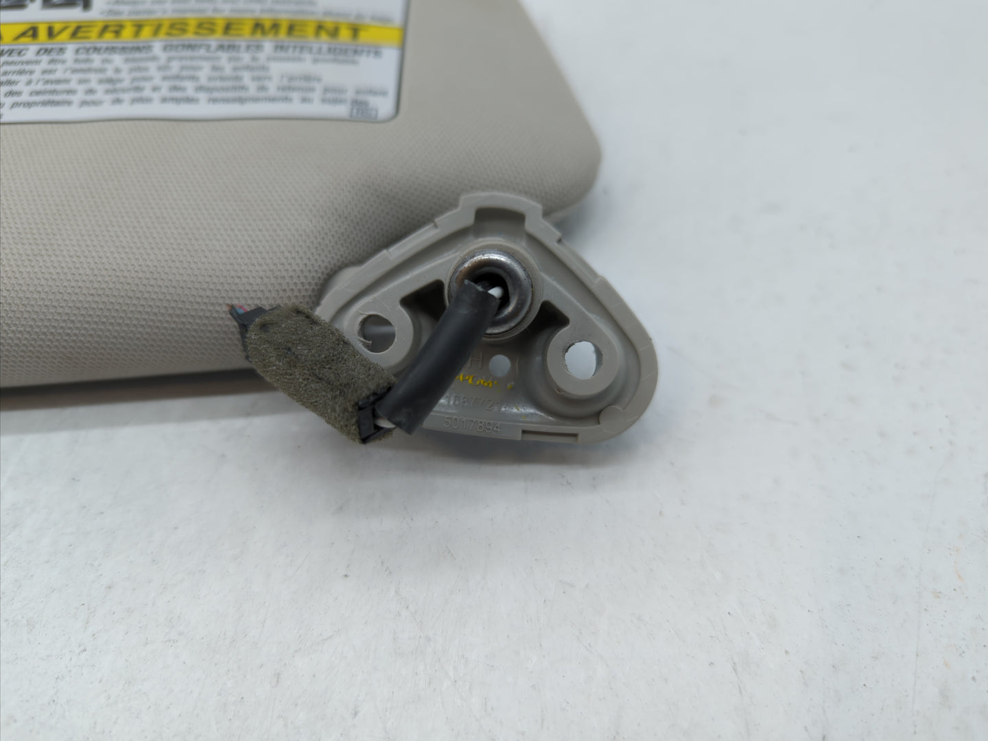 2010-2014 Subaru Legacy Sun Visor Shade Replacement Passenger Right Mirror Fits Fits 2010 2011 2012 2013 2014 OEM Used Auto 