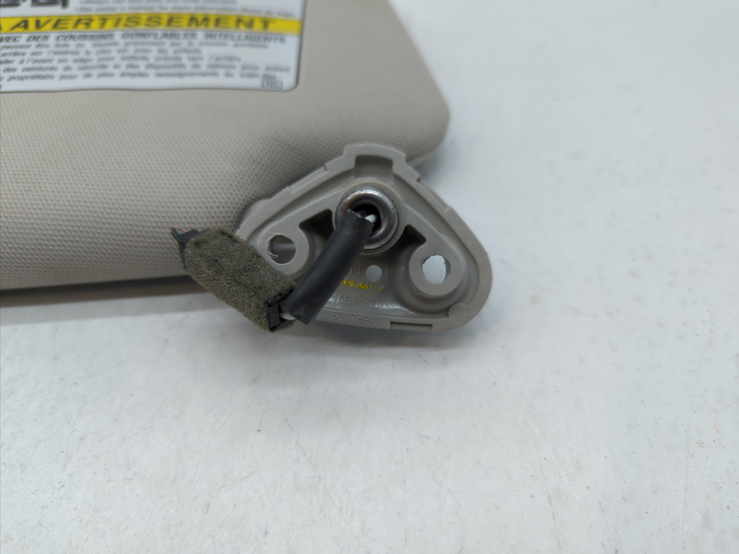 2010-2014 Subaru Legacy Sun Visor Shade Replacement Passenger Right Mirror Fits Fits 2010 2011 2012 2013 2014 OEM Used Auto 