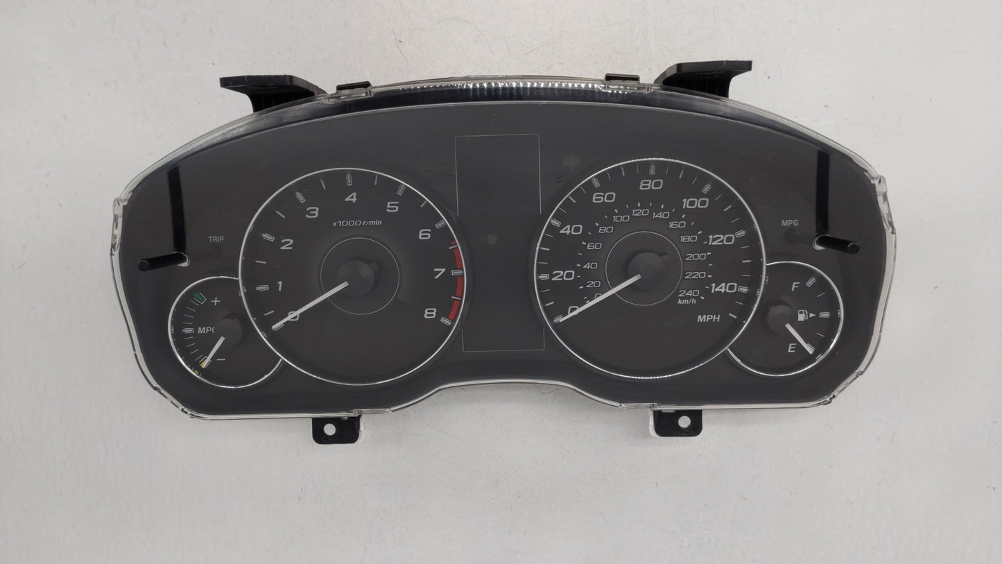 2011 Subaru Legacy Instrument Cluster Speedometer Gauges P/N:85003AJ31A Fits OEM Used Auto Parts - Oemusedautoparts1.com
