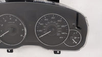 2011 Subaru Legacy Instrument Cluster Speedometer Gauges P/N:85003AJ31A Fits OEM Used Auto Parts - Oemusedautoparts1.com