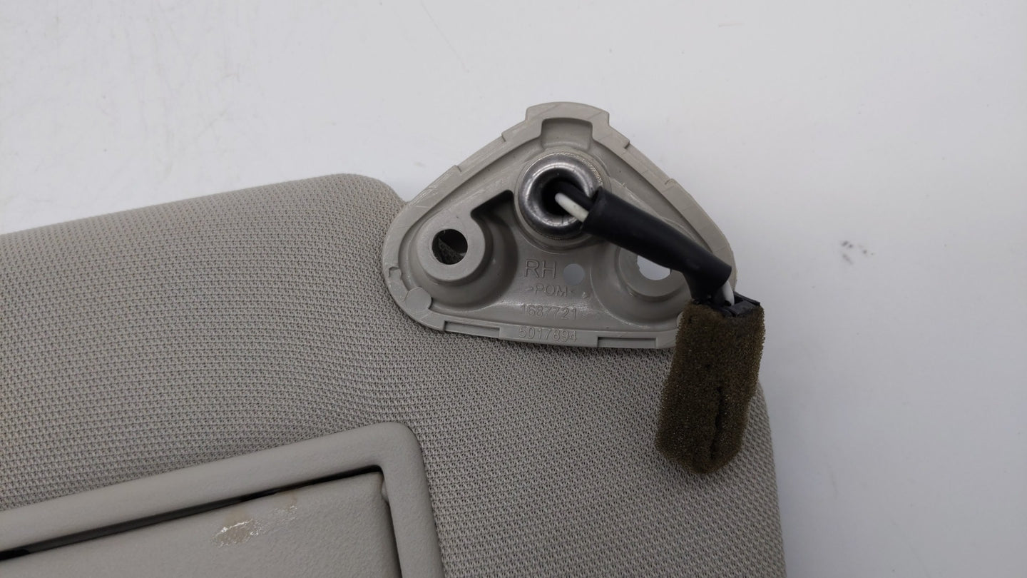 2010-2014 Subaru Legacy Sun Visor Shade Replacement Passenger Right Mirror Fits Fits 2010 2011 2012 2013 2014 OEM Used Auto 