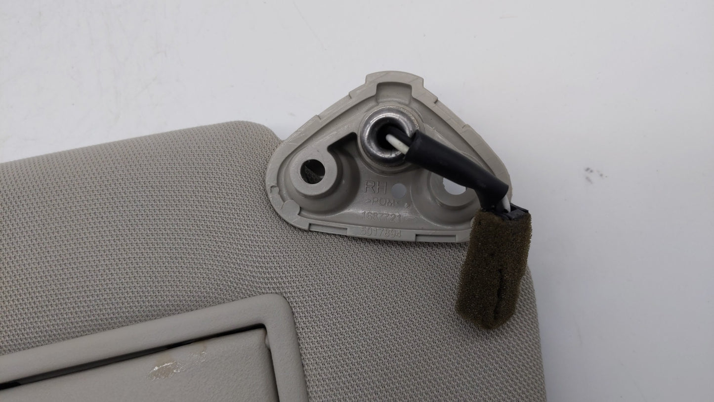 2010-2014 Subaru Legacy Sun Visor Shade Replacement Passenger Right Mirror Fits Fits 2010 2011 2012 2013 2014 OEM Used Auto 