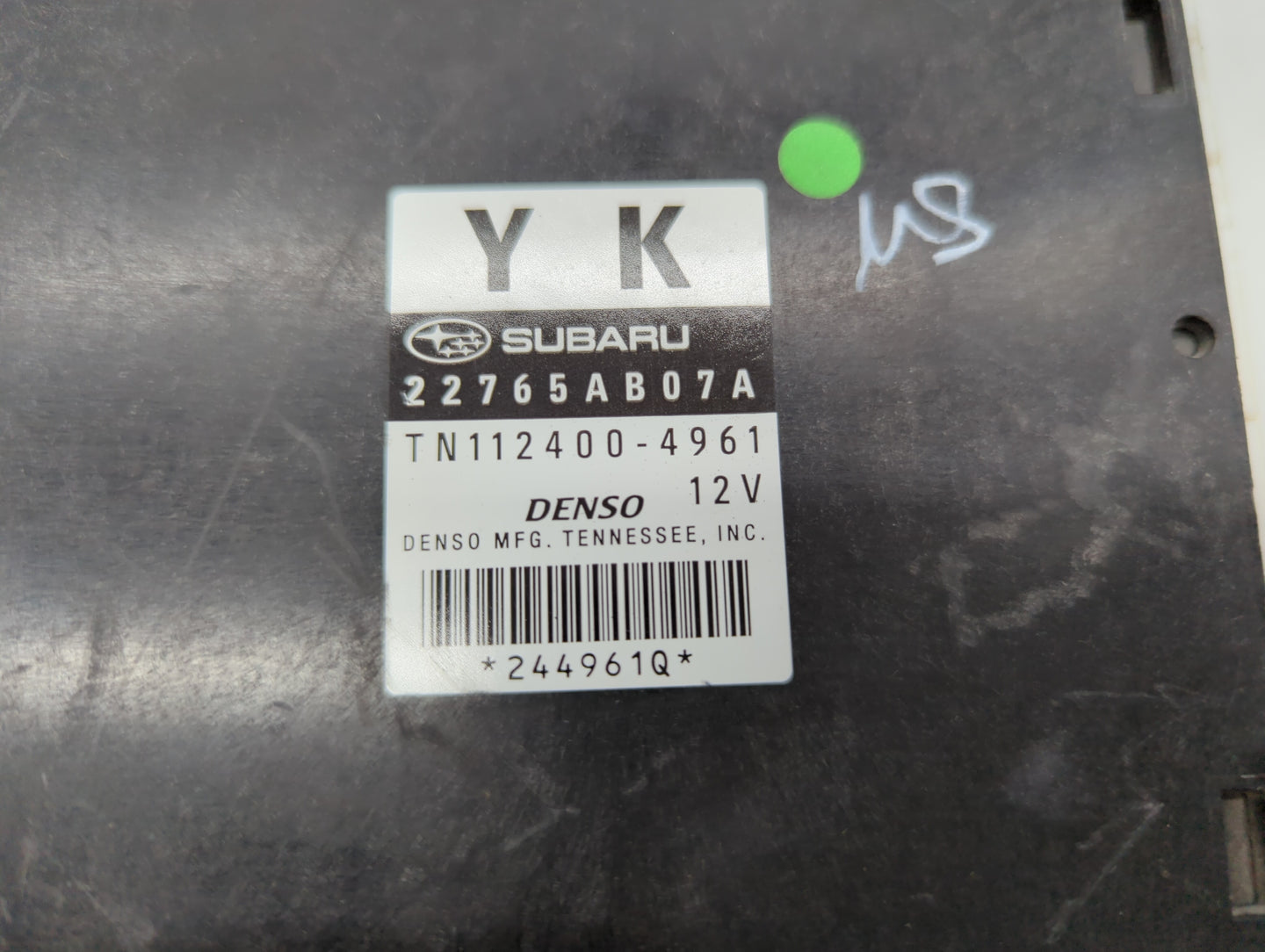2011 Subaru Legacy PCM Engine Control Computer ECU ECM PCU OEM P/N:22765AC93A 22765AB07B, 22765AB07A, 22765AC93B Fits OEM Us