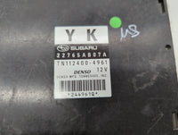 2011 Subaru Legacy PCM Engine Control Computer ECU ECM PCU OEM P/N:22765AC93A 22765AB07B, 22765AB07A, 22765AC93B Fits OEM Us