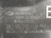 2010-2014 Subaru Legacy Fusebox Fuse Box Panel Relay Module P/N:MB102801B MB503202B, MB503200B Fits Fits 2010 2011 2012 2013