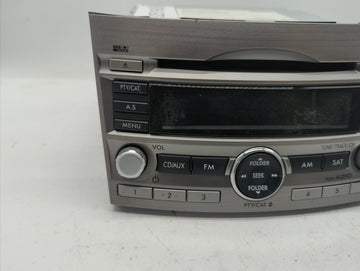 2010-2012 Subaru Legacy Am Fm Cd Player Radio Receiver
