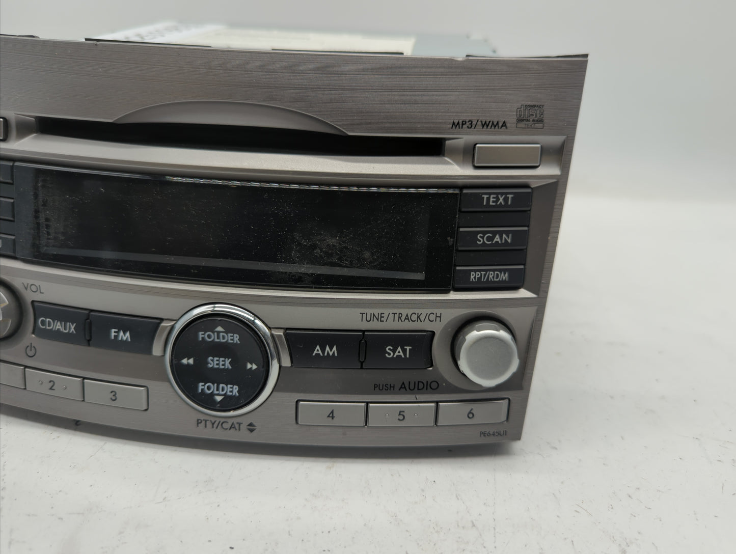 2010-2012 Subaru Legacy Am Fm Cd Player Radio Receiver - Oemusedautoparts1.com