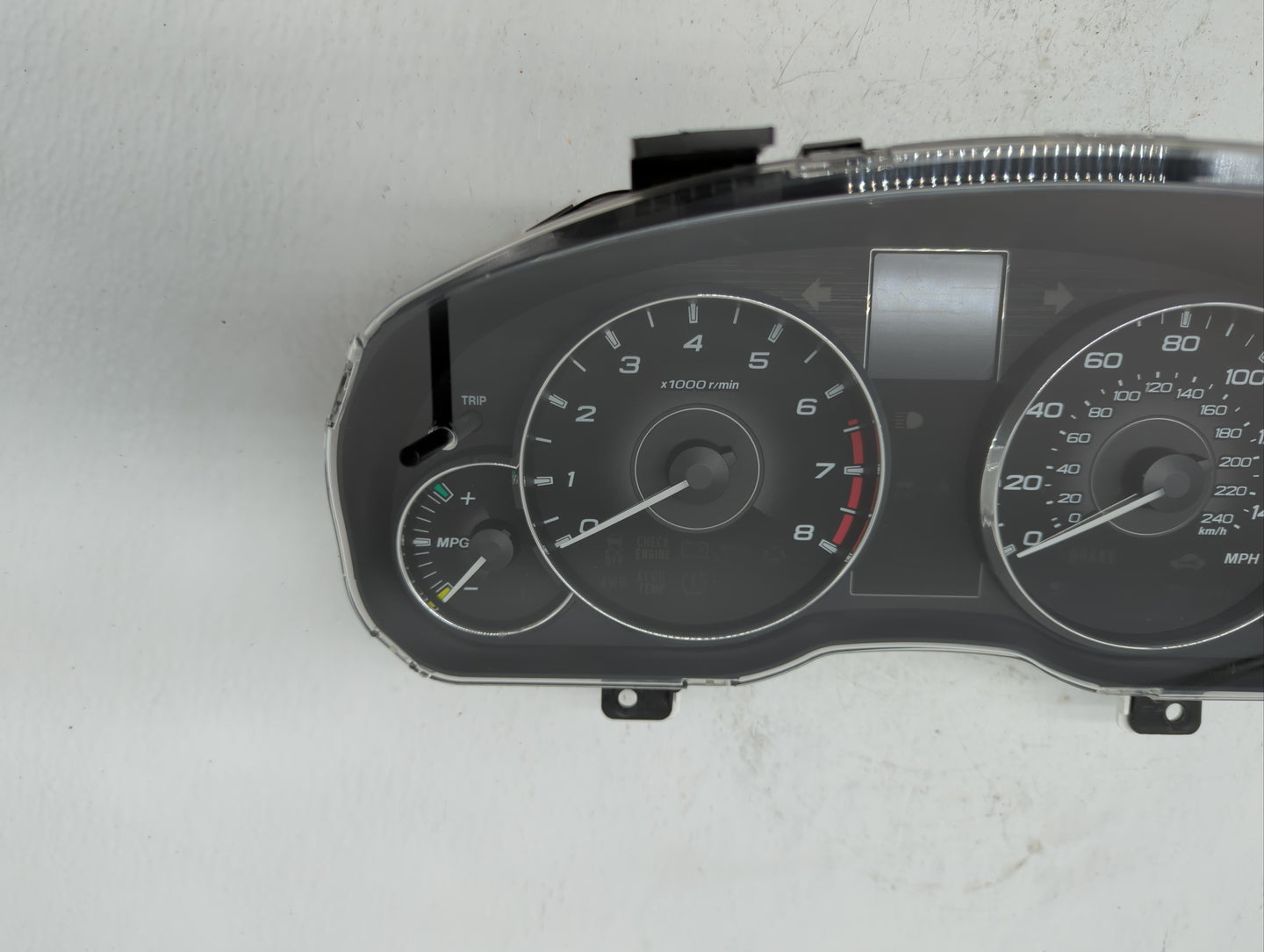2011 Subaru Legacy Instrument Cluster Speedometer Gauges P/N:85003AJ31A Fits OEM Used Auto Parts - Oemusedautoparts1.com