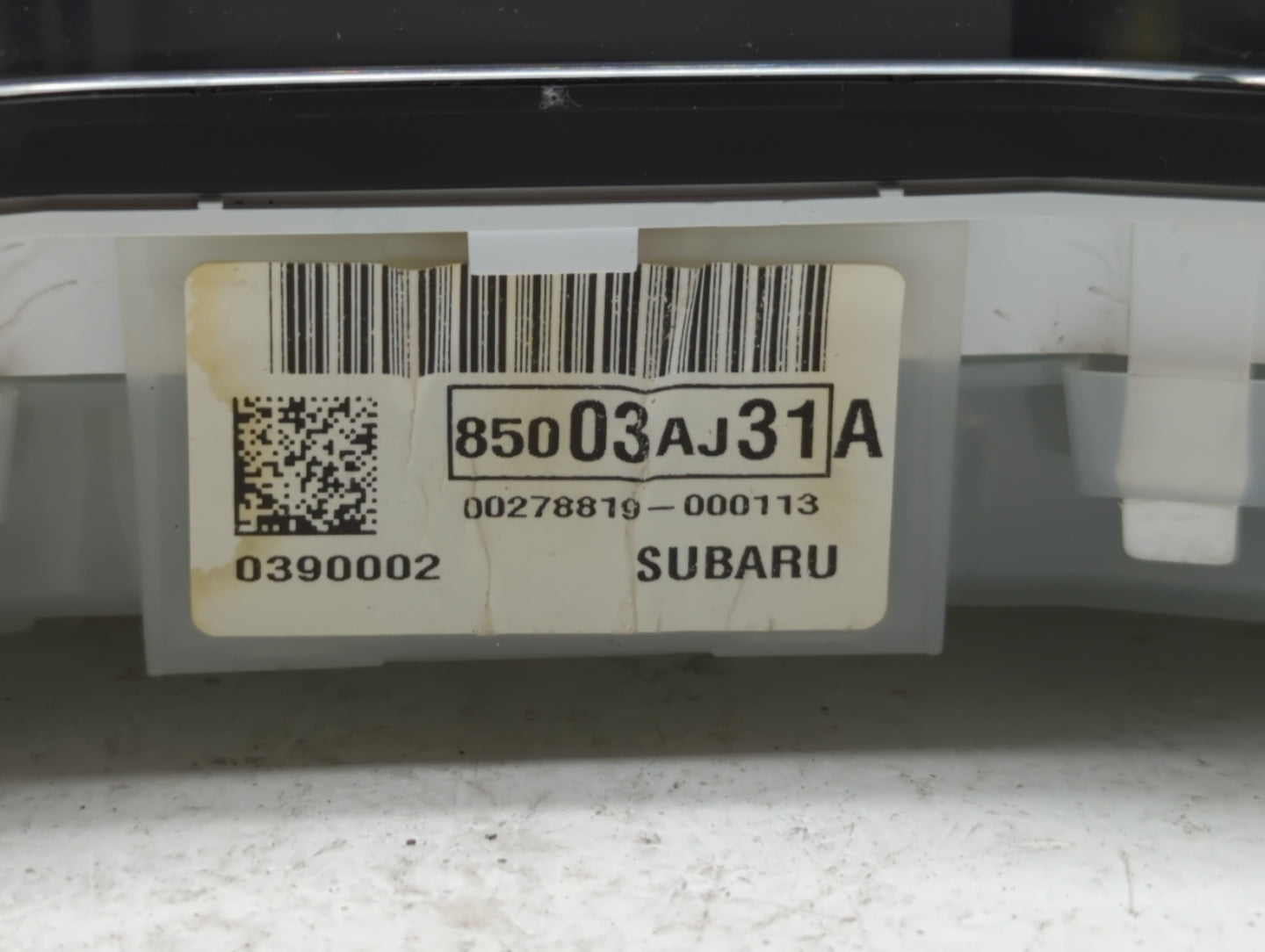 2011 Subaru Legacy Instrument Cluster Speedometer Gauges P/N:85003AJ31A Fits OEM Used Auto Parts - Oemusedautoparts1.com