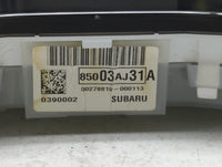 2011 Subaru Legacy Instrument Cluster Speedometer Gauges P/N:85003AJ31A Fits OEM Used Auto Parts - Oemusedautoparts1.com