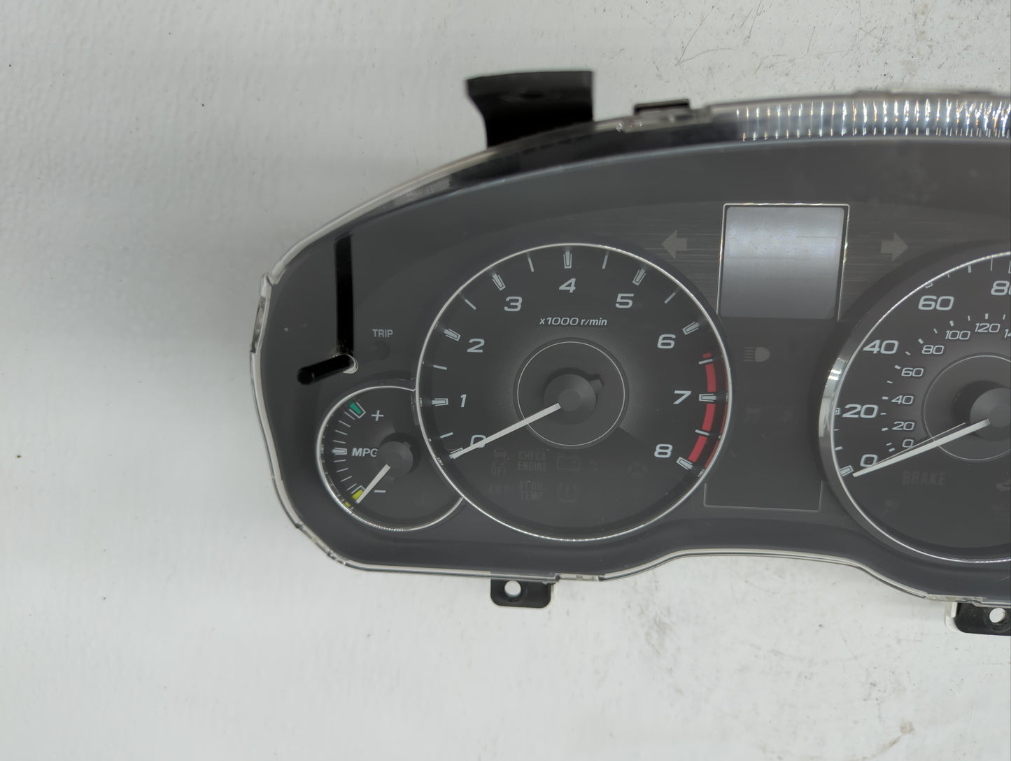 2011 Subaru Legacy Instrument Cluster Speedometer Gauges P/N:85003AJ31A Fits OEM Used Auto Parts - Oemusedautoparts1.com