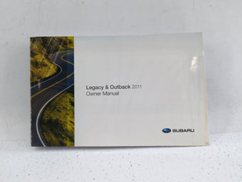 compare product 2011 Subaru Legacy Owners Manual Book Guide P/N:A2470BE-A OEM Used Auto Parts