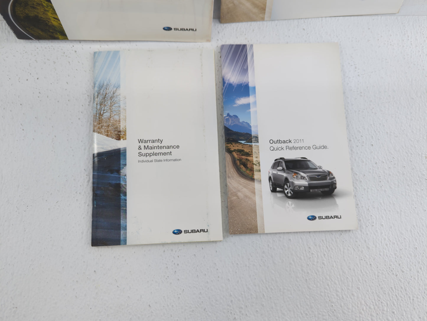 2011 Subaru Legacy Owners Manual Book Guide P/N:A2470BE-A OEM Used Auto Parts - Oemusedautoparts1.com
