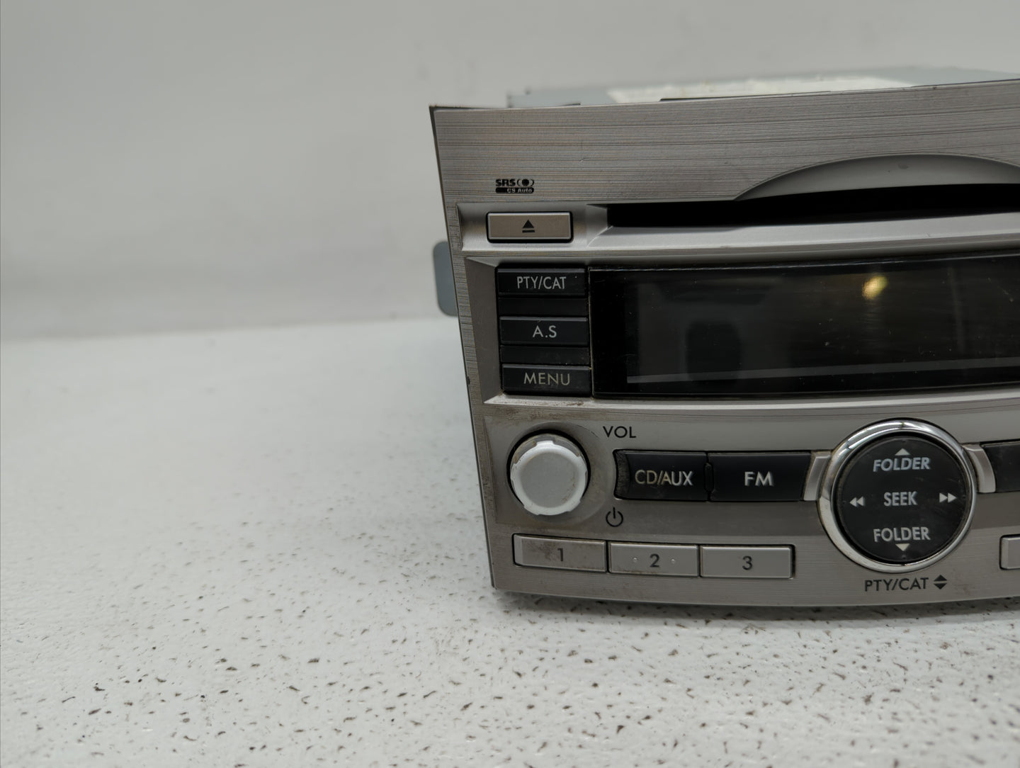 2010-2012 Subaru Legacy Radio AM FM Cd Player Receiver Replacement P/N:86201AJ64A Fits Fits 2010 2011 2012 OEM Used Auto Par