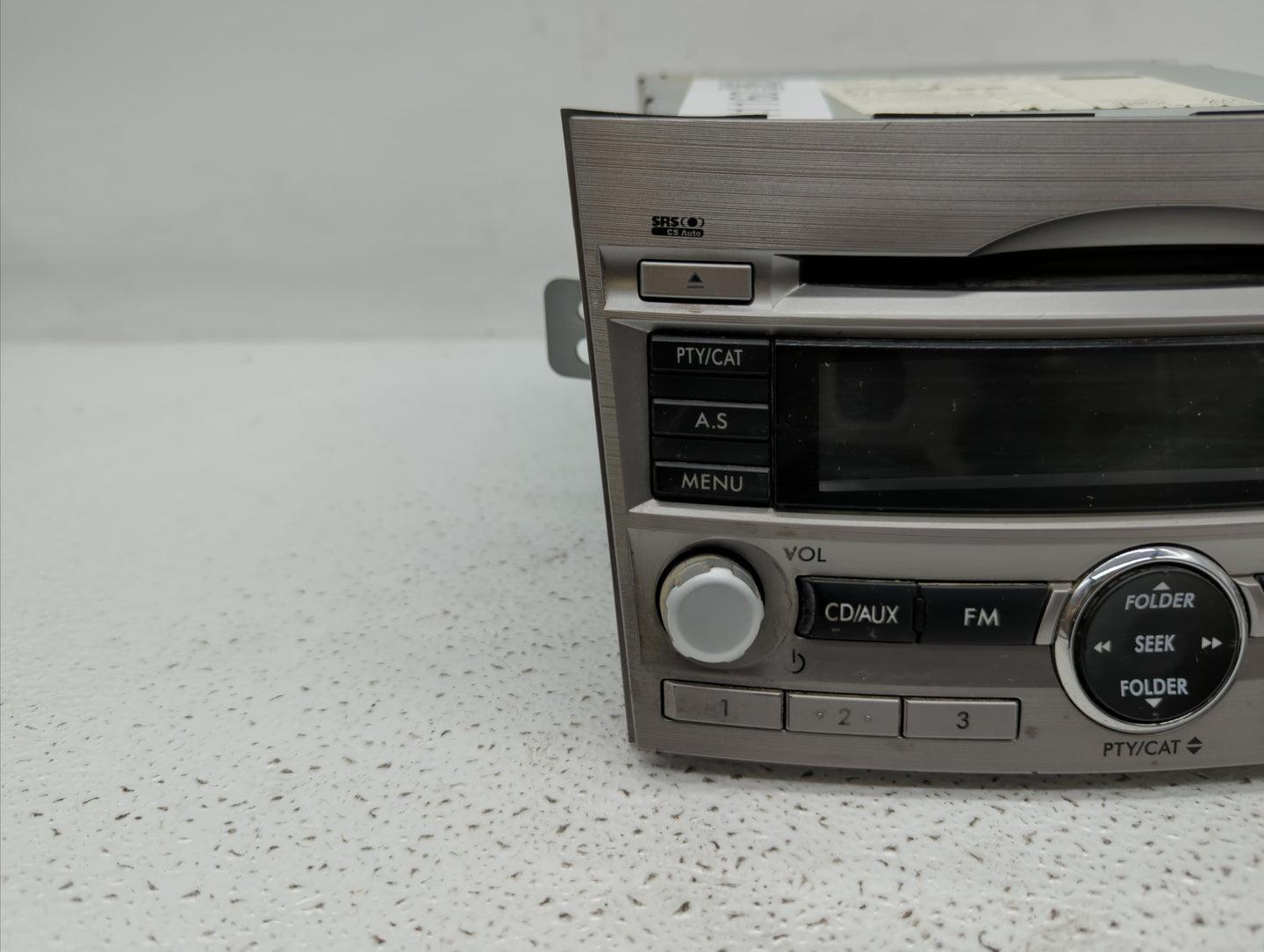 2010-2012 Subaru Legacy Radio AM FM Cd Player Receiver Replacement P/N:86201AJ62A 86201AJ64A, 86201AJ60A Fits Fits 2010 2011