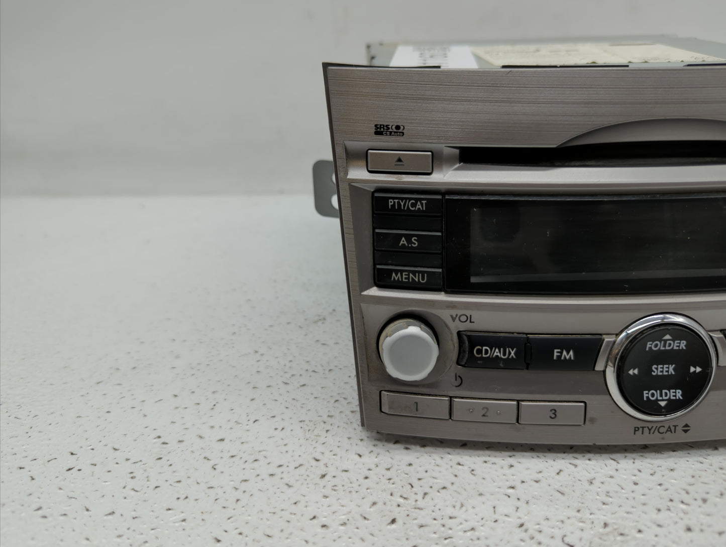 2010-2012 Subaru Legacy Radio AM FM Cd Player Receiver Replacement P/N:86201AJ62A 86201AJ64A, 86201AJ60A Fits Fits 2010 2011