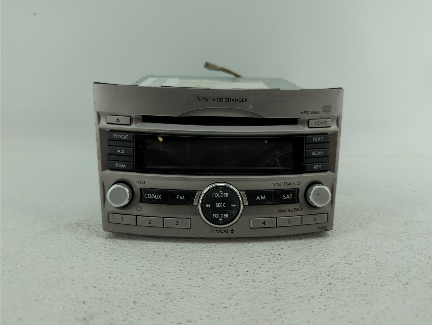 2010-2012 Subaru Legacy Am Fm Cd Player Radio Receiver - Oemusedautoparts1.com