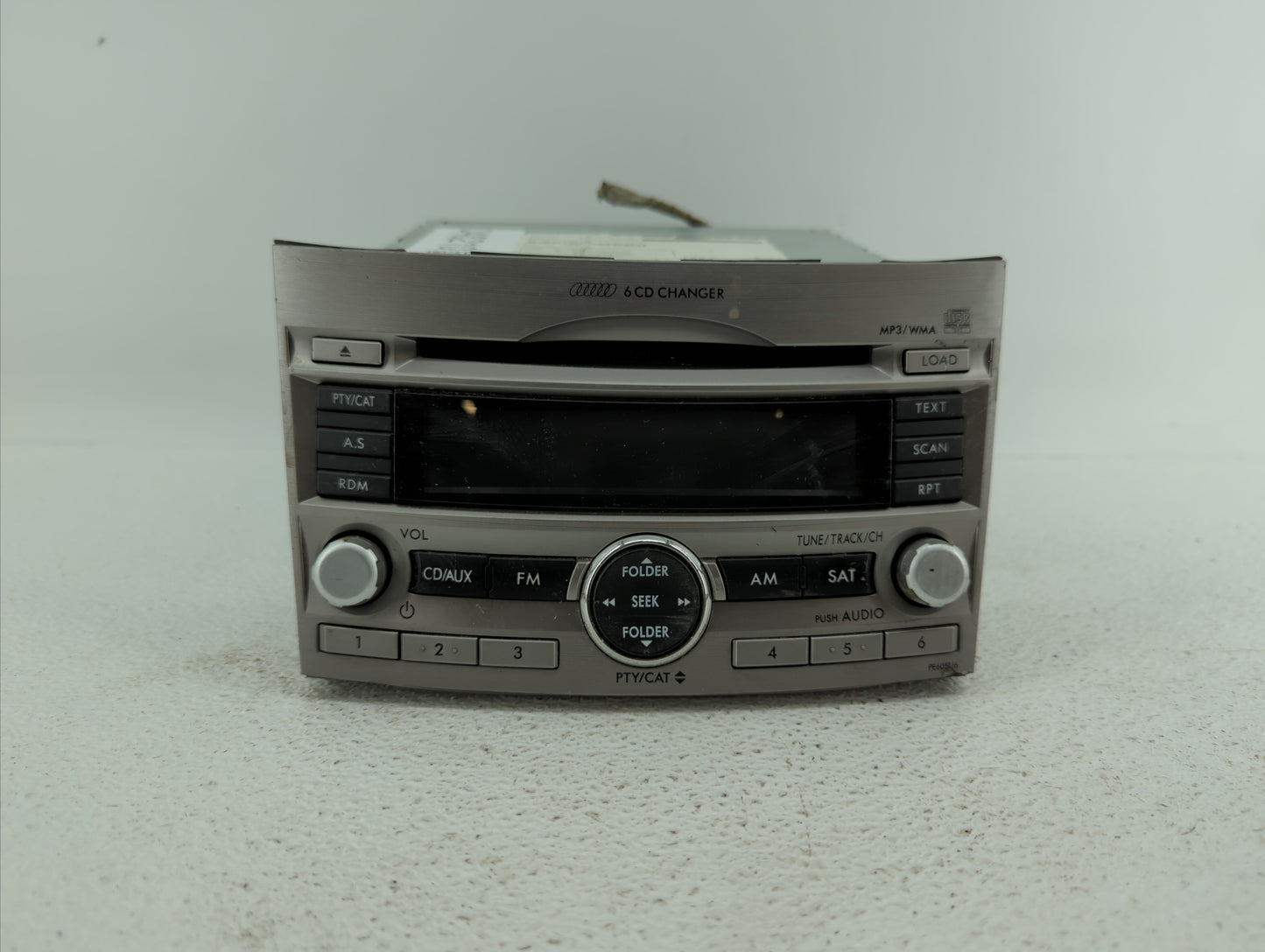 2010-2012 Subaru Legacy Am Fm Cd Player Radio Receiver - Oemusedautoparts1.com