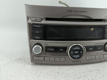 2010-2012 Subaru Legacy Am Fm Cd Player Radio Receiver
