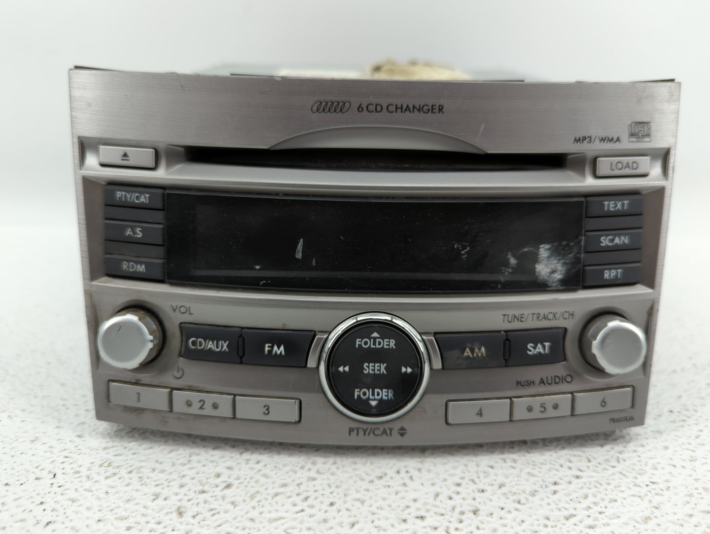 2010-2012 Subaru Legacy Am Fm Cd Player Radio Receiver - Oemusedautoparts1.com