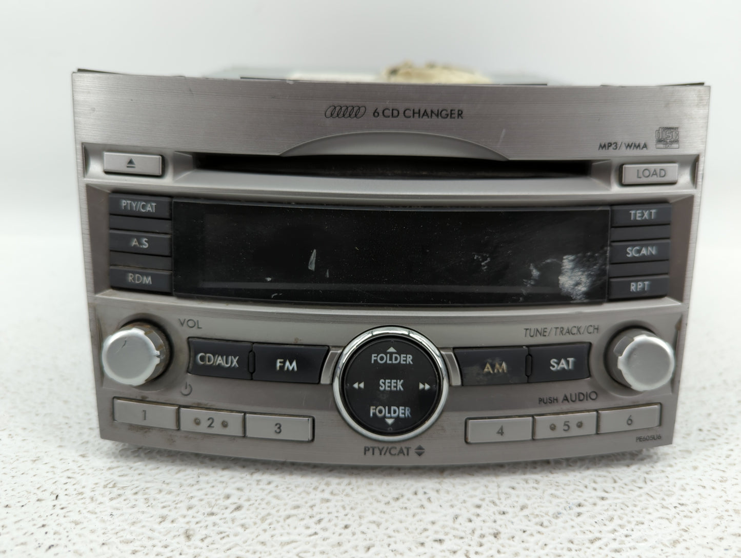 2010-2012 Subaru Legacy Am Fm Cd Player Radio Receiver - Oemusedautoparts1.com