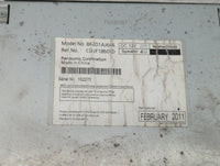 2010-2012 Subaru Legacy Radio AM FM Cd Player Receiver Replacement P/N:86201AJ64A Fits Fits 2010 2011 2012 OEM Used Auto Par