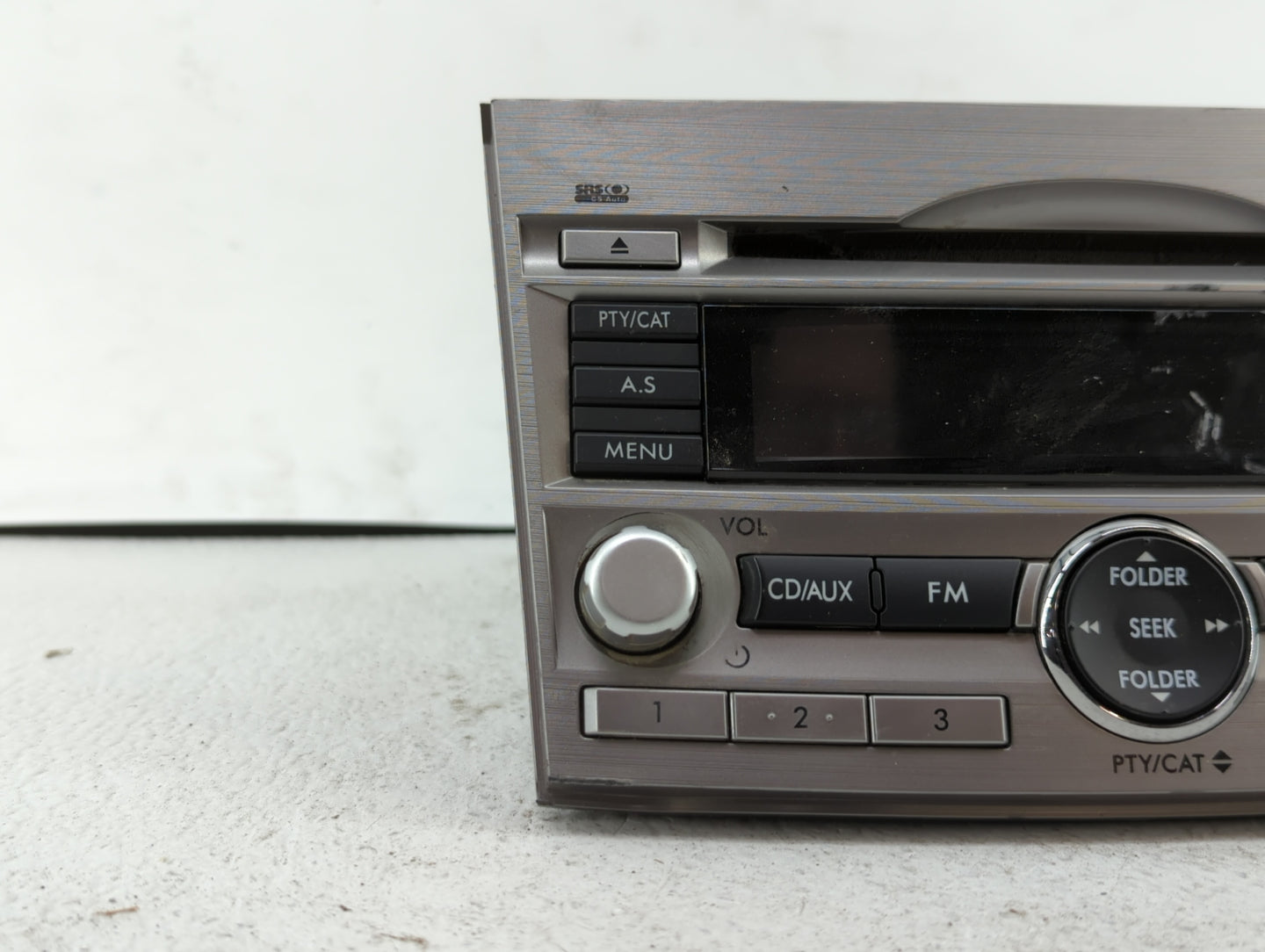 2010-2012 Subaru Legacy Radio AM FM Cd Player Receiver Replacement P/N:86201AJ62A 86201AJ64A, 86201AJ60A Fits Fits 2010 2011