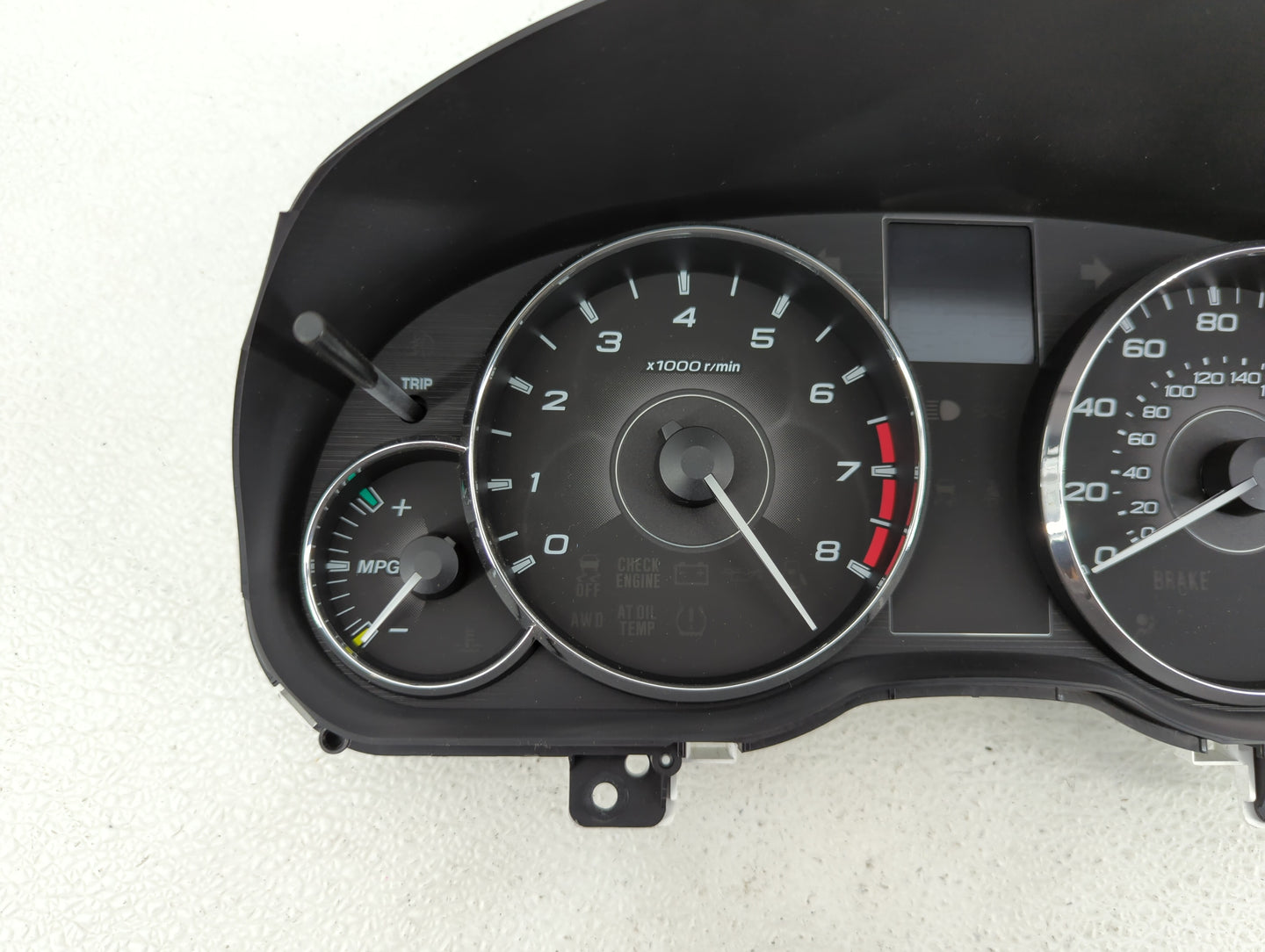2011 Subaru Legacy Instrument Cluster Speedometer Gauges P/N:85003AJ34A Fits OEM Used Auto Parts - Oemusedautoparts1.com