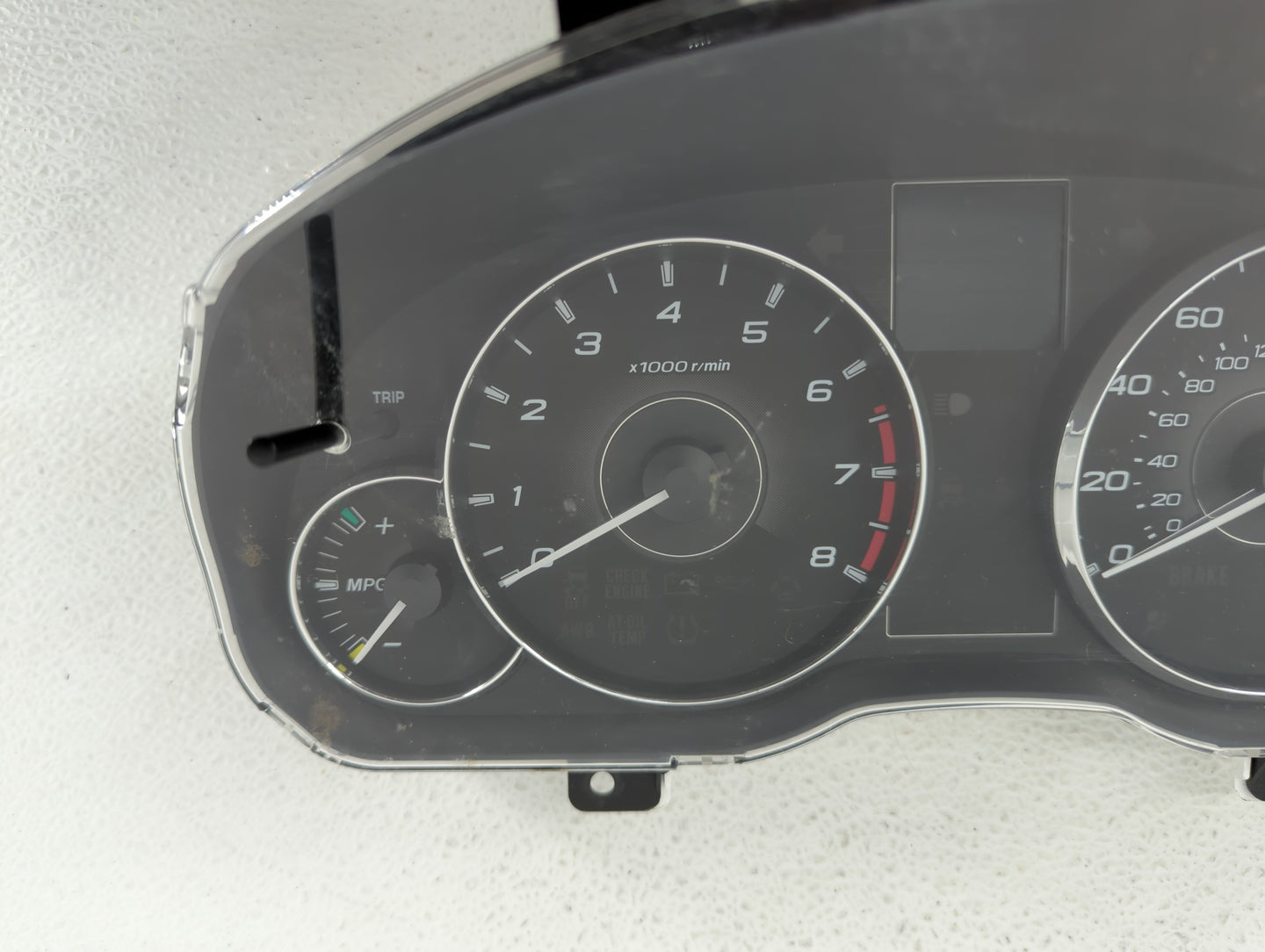 2011 Subaru Legacy Instrument Cluster Speedometer Gauges P/N:85003AJ31A Fits OEM Used Auto Parts - Oemusedautoparts1.com