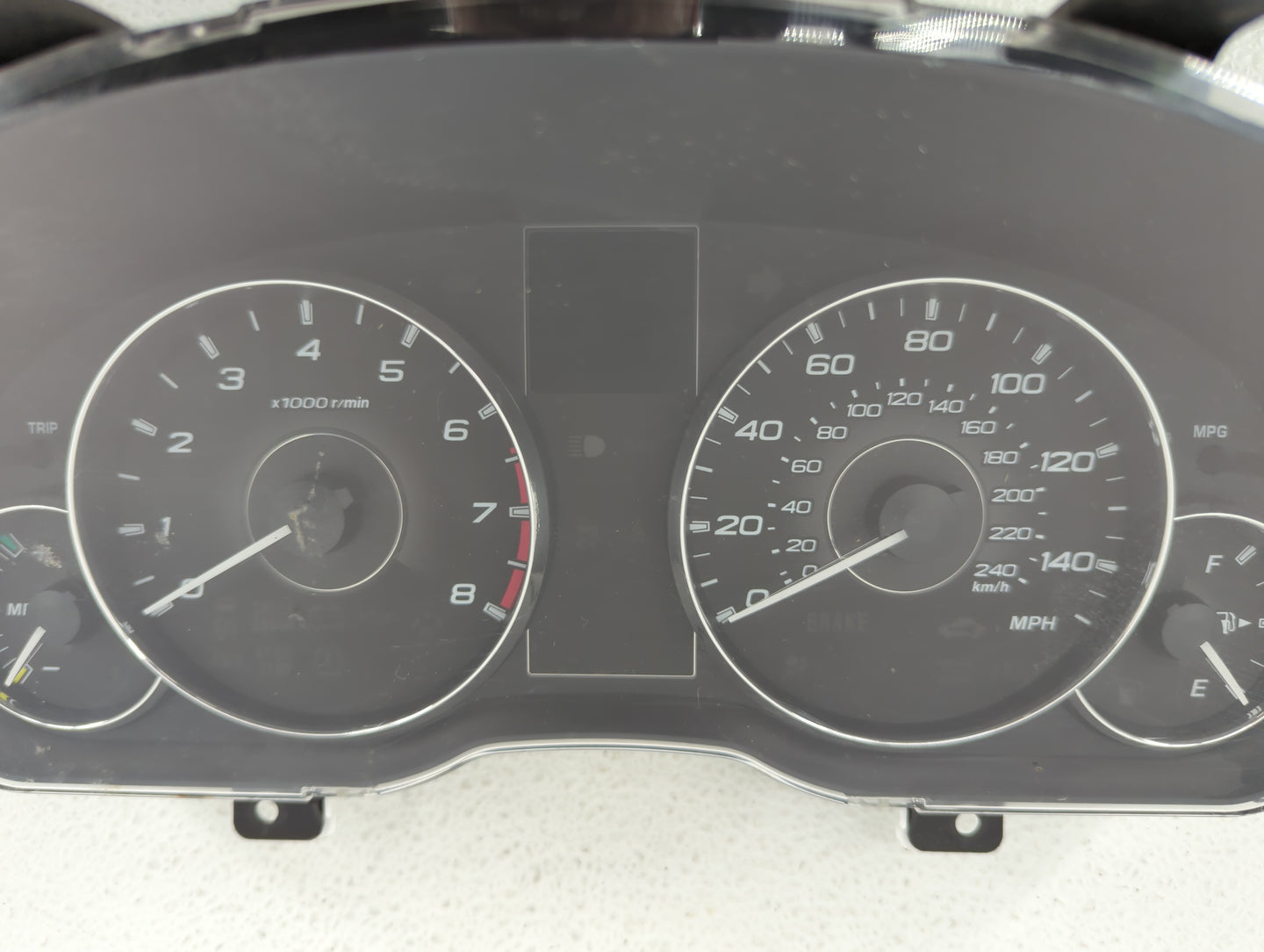 2011 Subaru Legacy Instrument Cluster Speedometer Gauges P/N:85003AJ31A Fits OEM Used Auto Parts - Oemusedautoparts1.com