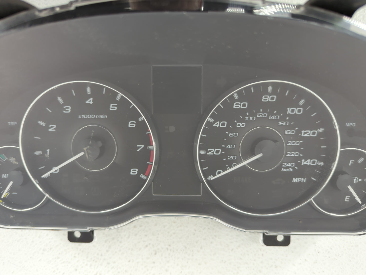 2011 Subaru Legacy Instrument Cluster Speedometer Gauges P/N:85003AJ31A Fits OEM Used Auto Parts - Oemusedautoparts1.com