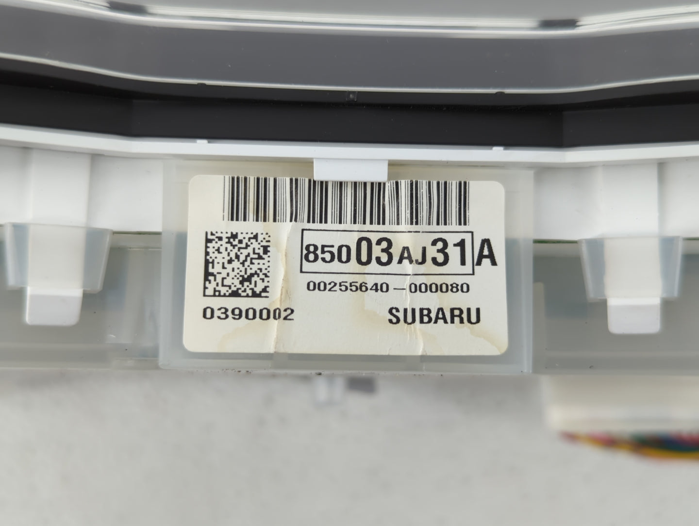 2011 Subaru Legacy Instrument Cluster Speedometer Gauges P/N:85003AJ31A Fits OEM Used Auto Parts - Oemusedautoparts1.com