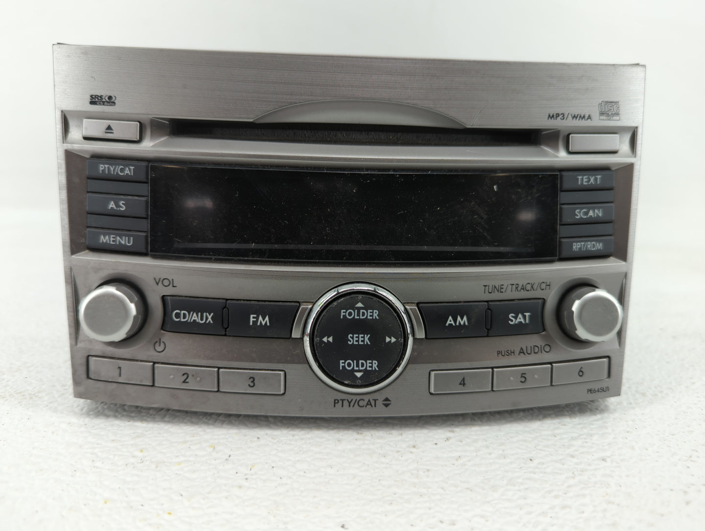 2010-2012 Subaru Legacy Am Fm Cd Player Radio Receiver - Oemusedautoparts1.com