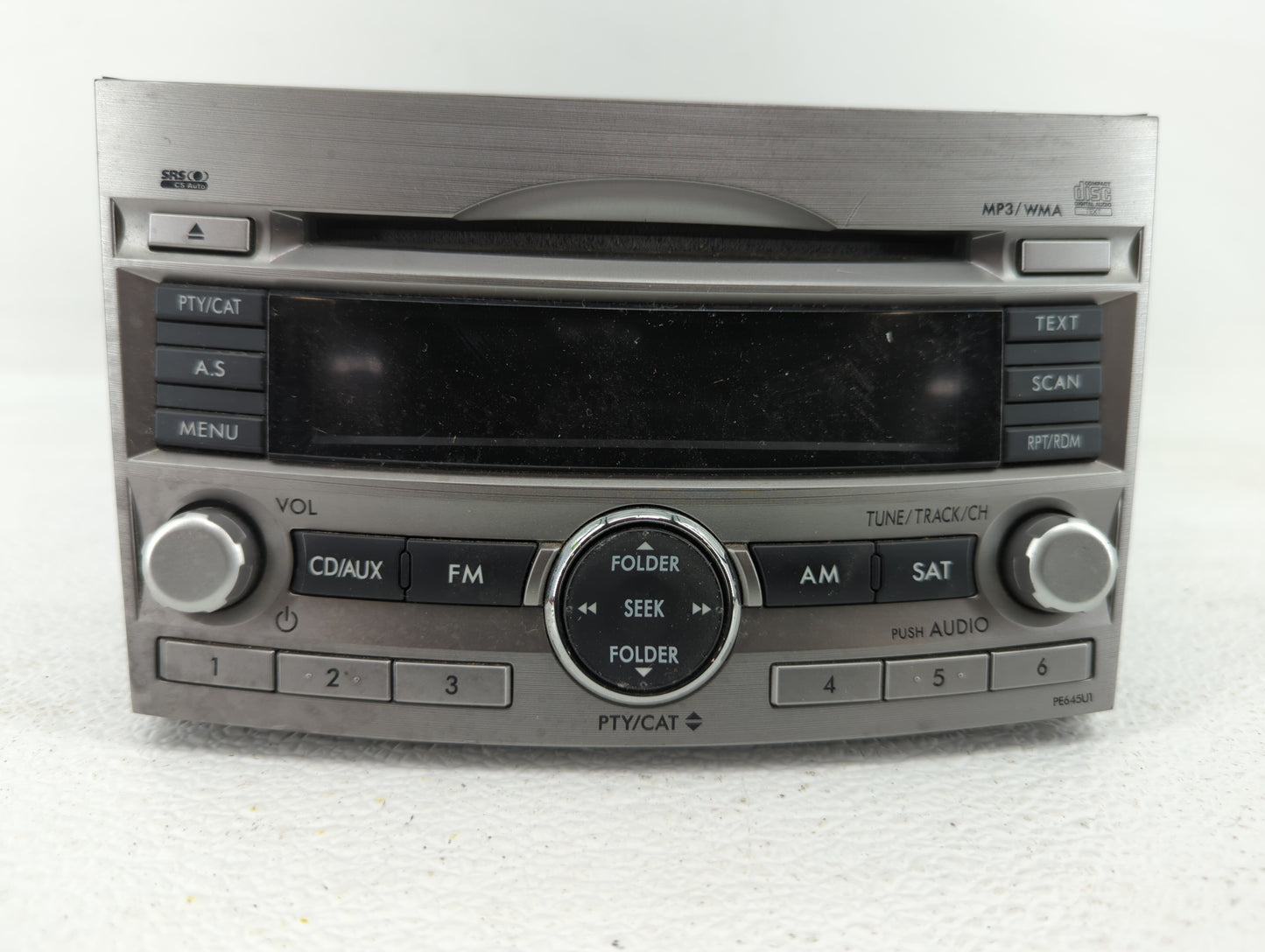 2010-2012 Subaru Legacy Am Fm Cd Player Radio Receiver - Oemusedautoparts1.com