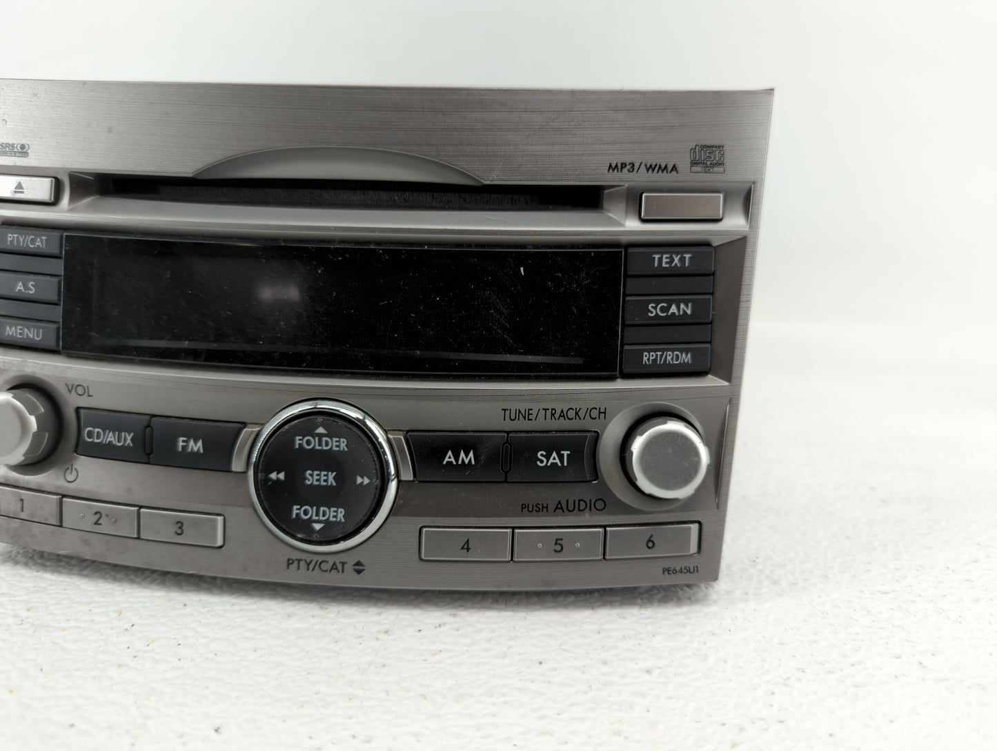 2010-2012 Subaru Legacy Am Fm Cd Player Radio Receiver - Oemusedautoparts1.com