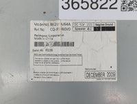 2010-2012 Subaru Legacy Am Fm Cd Player Radio Receiver - Oemusedautoparts1.com
