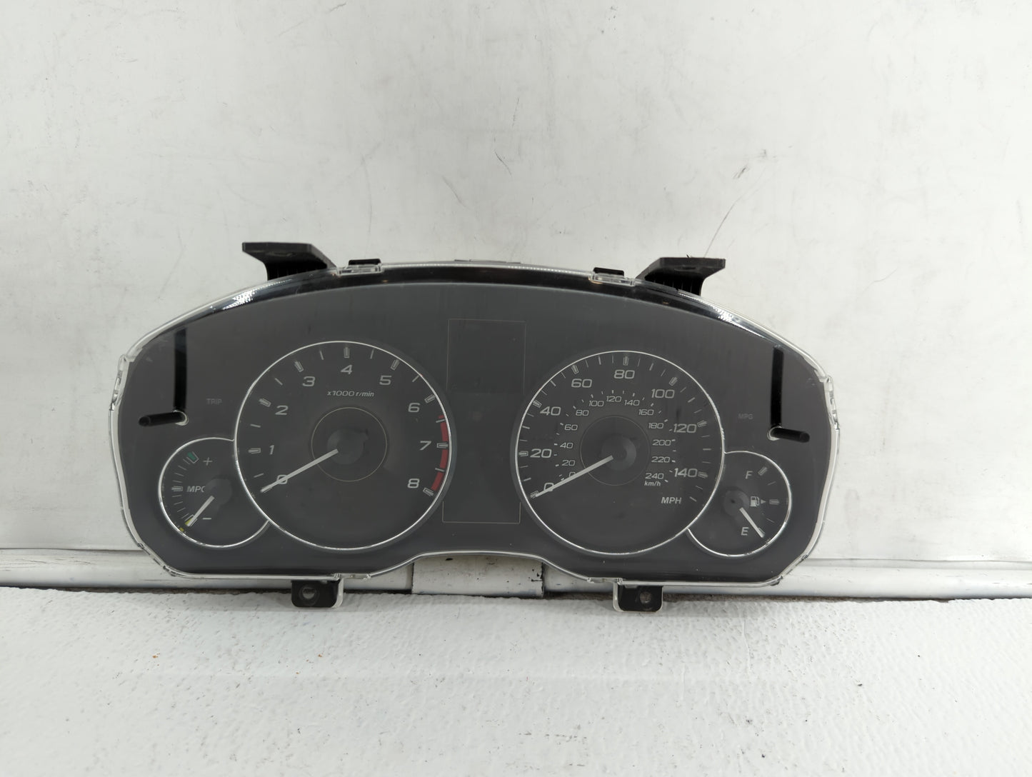 2011 Subaru Legacy Instrument Cluster Speedometer Gauges P/N:85003AJ31A Fits OEM Used Auto Parts - Oemusedautoparts1.com
