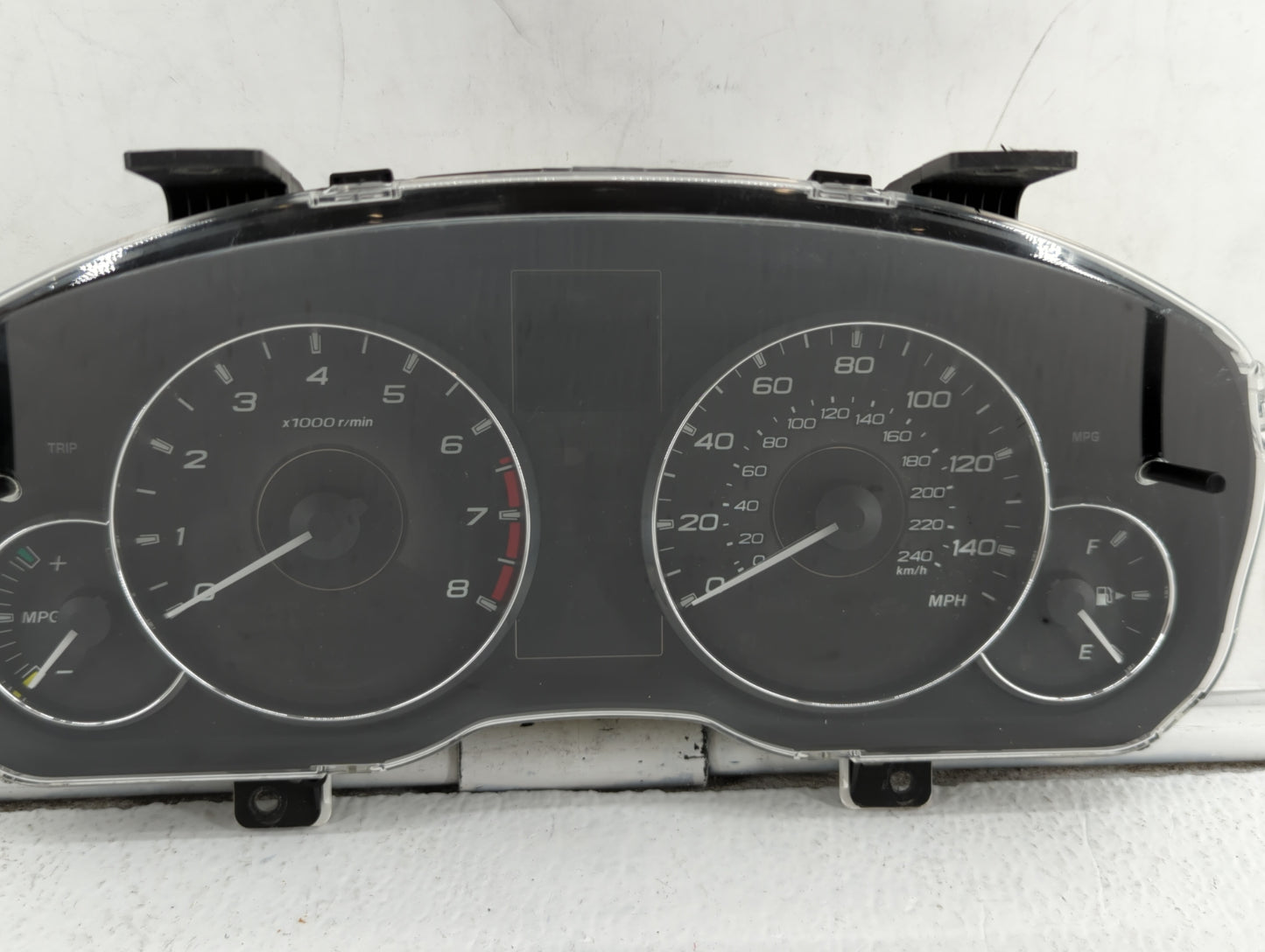 2011 Subaru Legacy Instrument Cluster Speedometer Gauges P/N:85003AJ31A Fits OEM Used Auto Parts - Oemusedautoparts1.com