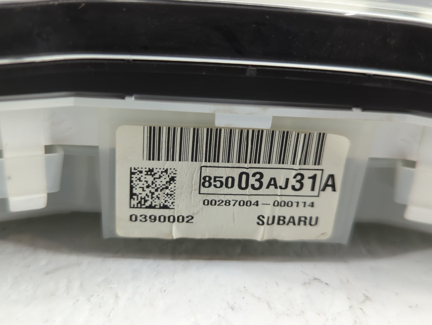 2011 Subaru Legacy Instrument Cluster Speedometer Gauges P/N:85003AJ31A Fits OEM Used Auto Parts - Oemusedautoparts1.com