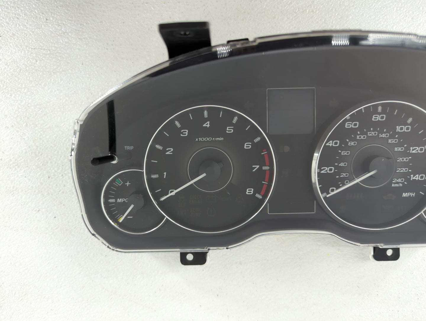 2011 Subaru Legacy Instrument Cluster Speedometer Gauges P/N:85003AJ31A Fits OEM Used Auto Parts - Oemusedautoparts1.com