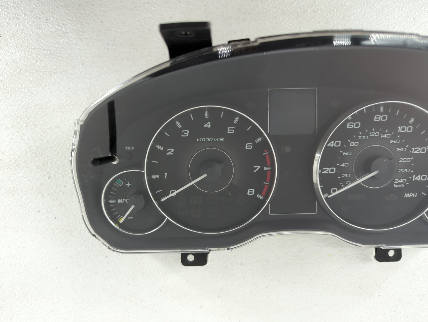 2011 Subaru Legacy Instrument Cluster Speedometer Gauges P/N:85003AJ31A Fits OEM Used Auto Parts - Oemusedautoparts1.com