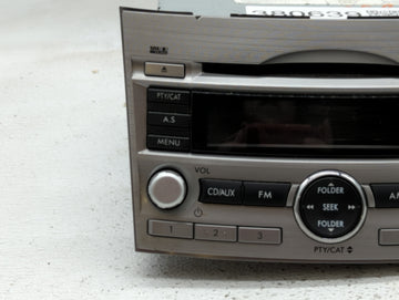 2010-2012 Subaru Legacy Am Fm Cd Player Radio Receiver
