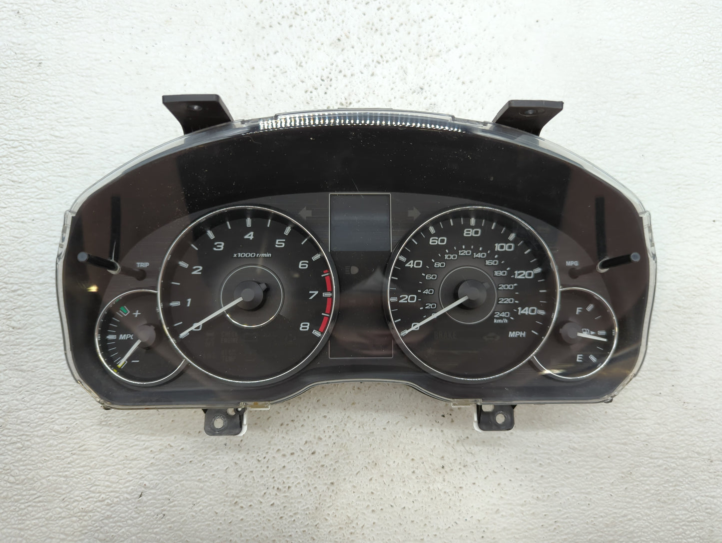 2011 Subaru Legacy Instrument Cluster Speedometer Gauges P/N:85003AJ31A Fits OEM Used Auto Parts - Oemusedautoparts1.com