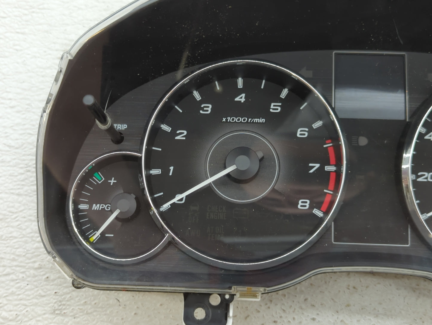 2011 Subaru Legacy Instrument Cluster Speedometer Gauges P/N:85003AJ31A Fits OEM Used Auto Parts - Oemusedautoparts1.com