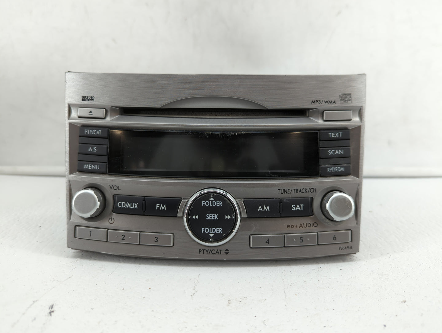 2010-2012 Subaru Legacy Am Fm Cd Player Radio Receiver - Oemusedautoparts1.com