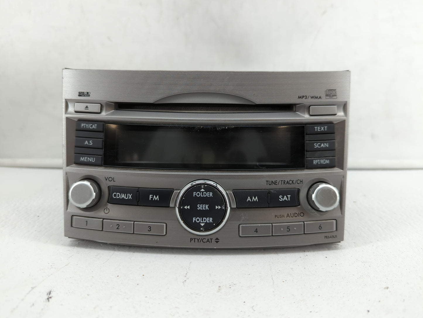 2010-2012 Subaru Legacy Am Fm Cd Player Radio Receiver - Oemusedautoparts1.com