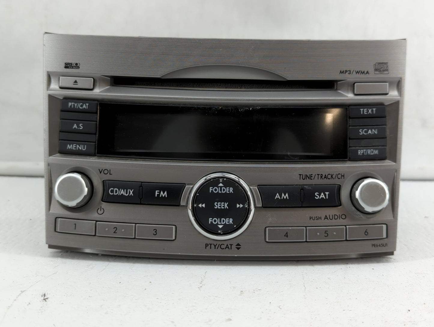 2010-2012 Subaru Legacy Am Fm Cd Player Radio Receiver - Oemusedautoparts1.com
