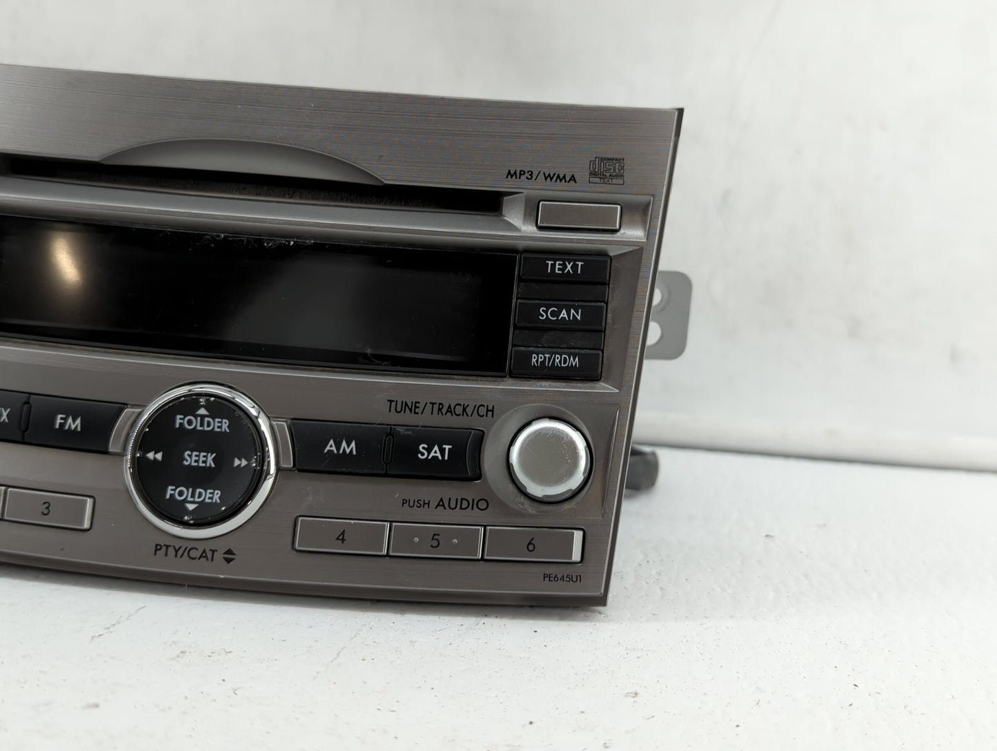 2010-2012 Subaru Legacy Am Fm Cd Player Radio Receiver - Oemusedautoparts1.com